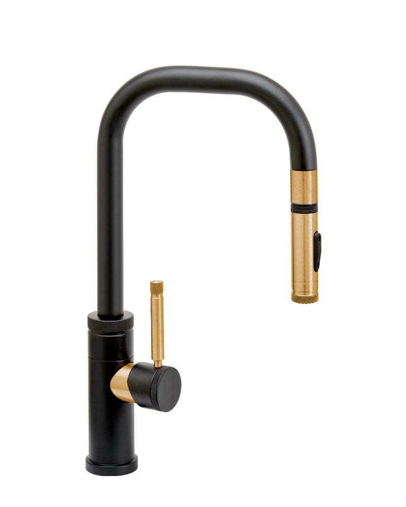 Fulton Industrial Prep Size PLP Pulldown Faucet - Toggle Sprayer - 2 pc. Suite