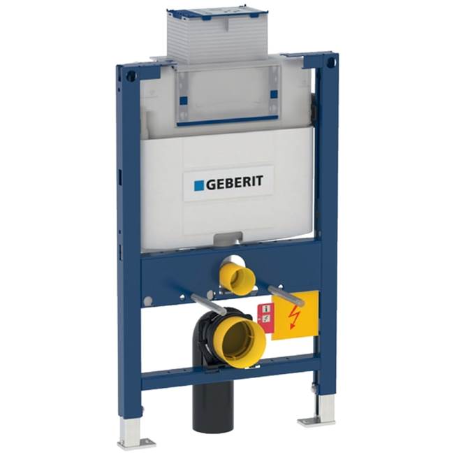 Duofix Element For Wall-Hung Wc, 82 Cm, With Omega Concealed Cistern 12 Cm, 6 / 3 Liters