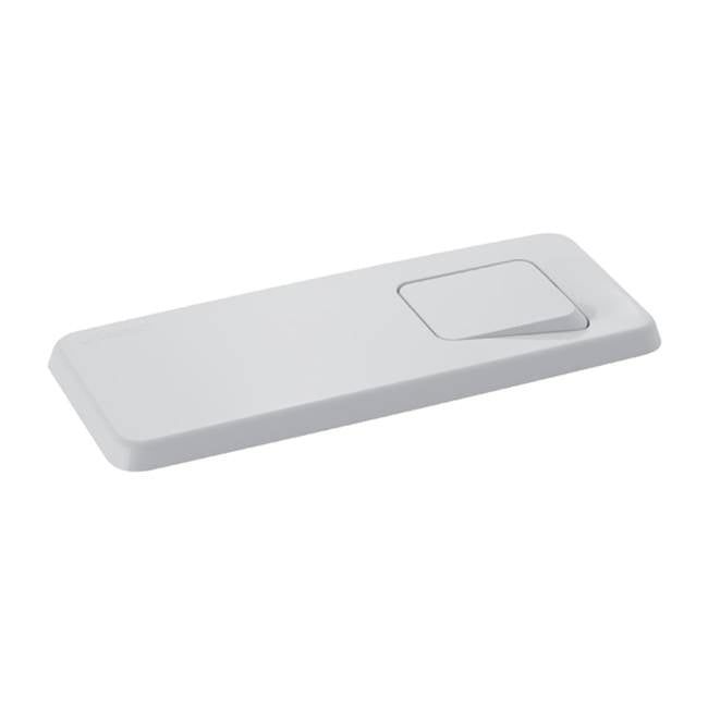 Actuator Plate Topline For Stop-And-Go Flush: White Alpine