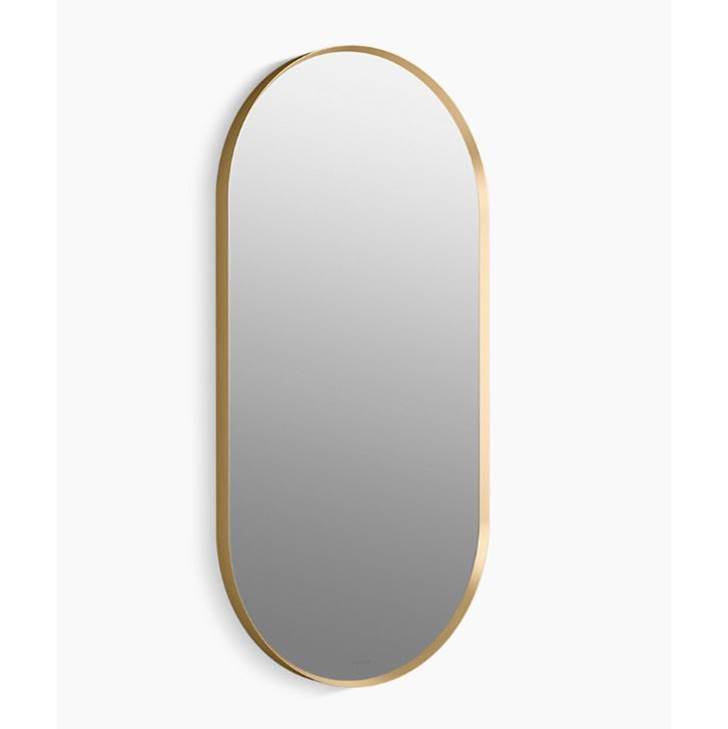 Essential 20" x 40" capsule framed mirror