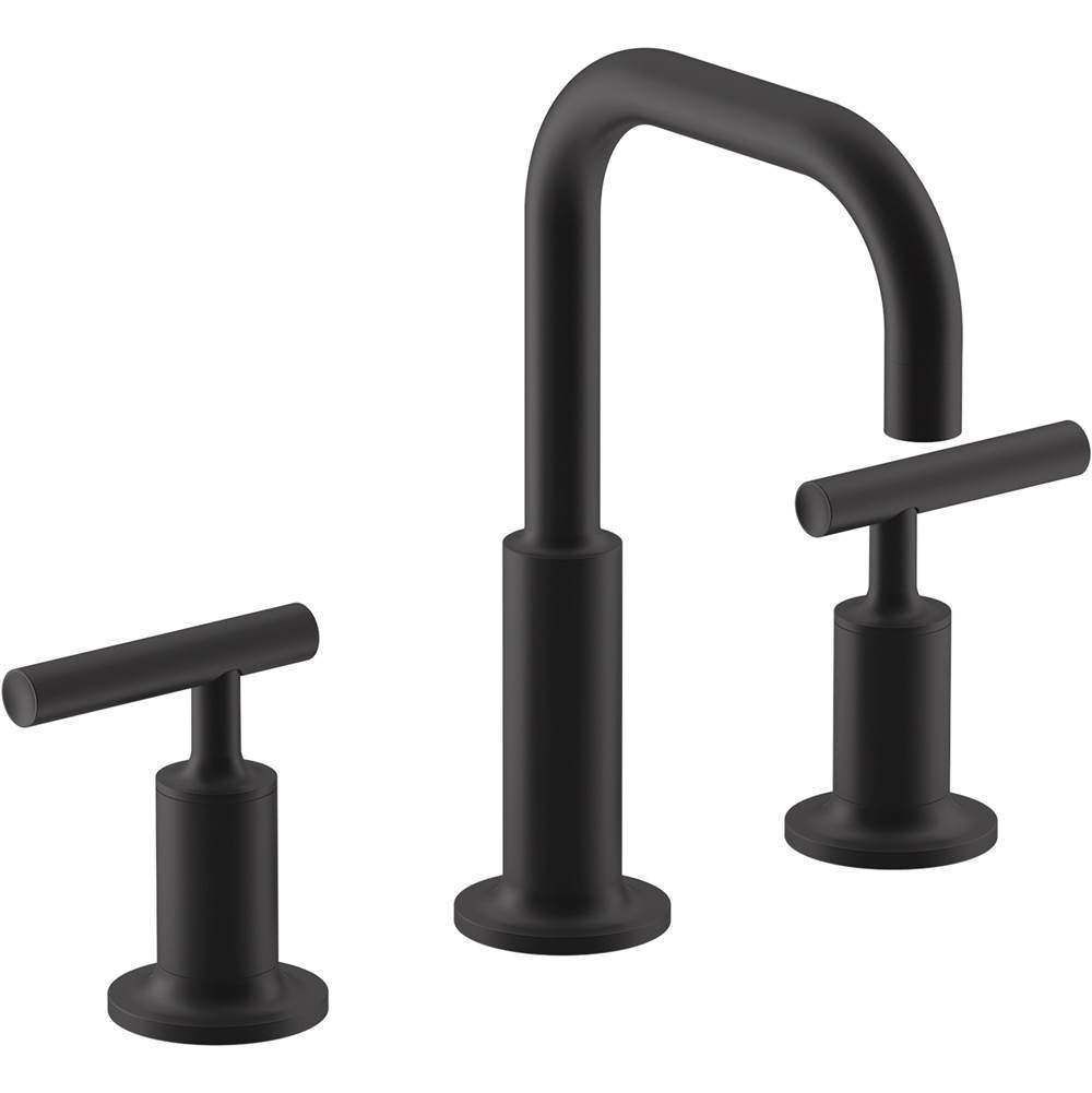 Purist Widespread bathroom sink faucet with Lever handles, 1.2 gpm