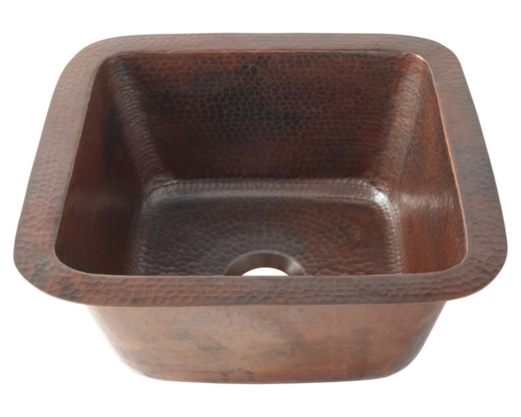 Thompson Traders 3SBC Tamayo Bar Sink in Aged Copper
(Hammered)