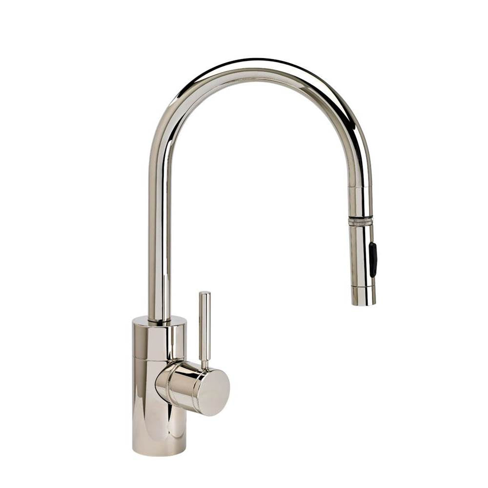 Contemporary PLP Pulldown Faucet - Toggle Sprayer