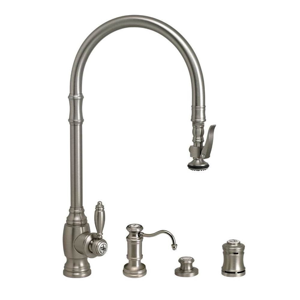 Traditional Extended Reach PLP Pulldown Faucet - 4pc. Suite