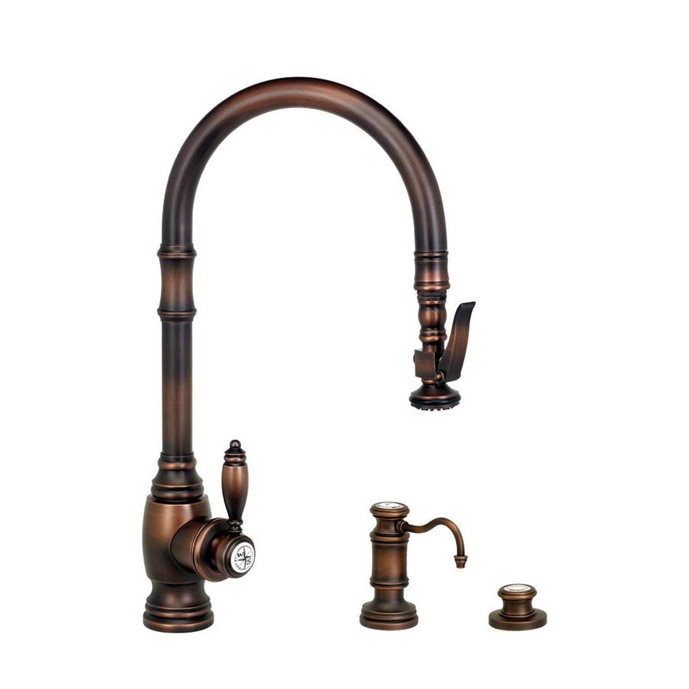 Traditional PLP Pulldown Faucet - 3pc. Suite