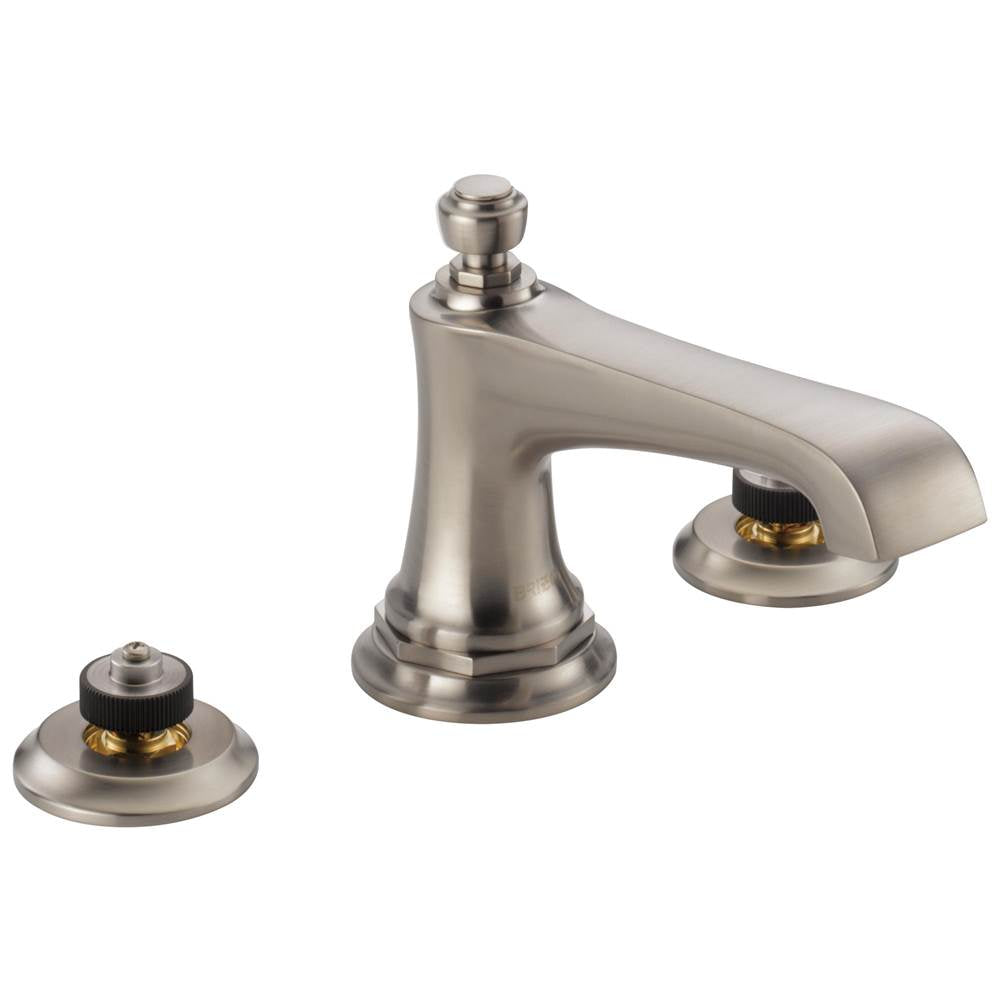 Rook Widespread Lavatory Faucet with Channel Spout - Less Handles 1.5 GPM