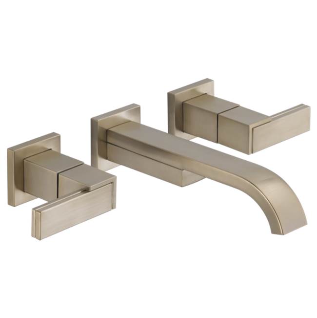 Charlotte Two-Handle Wall Mount Lavatory Faucet - Less Handles 1.5 GPM