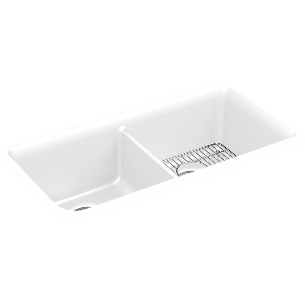 Cairn 33-1/2" undermount double-bowl kitchen sink