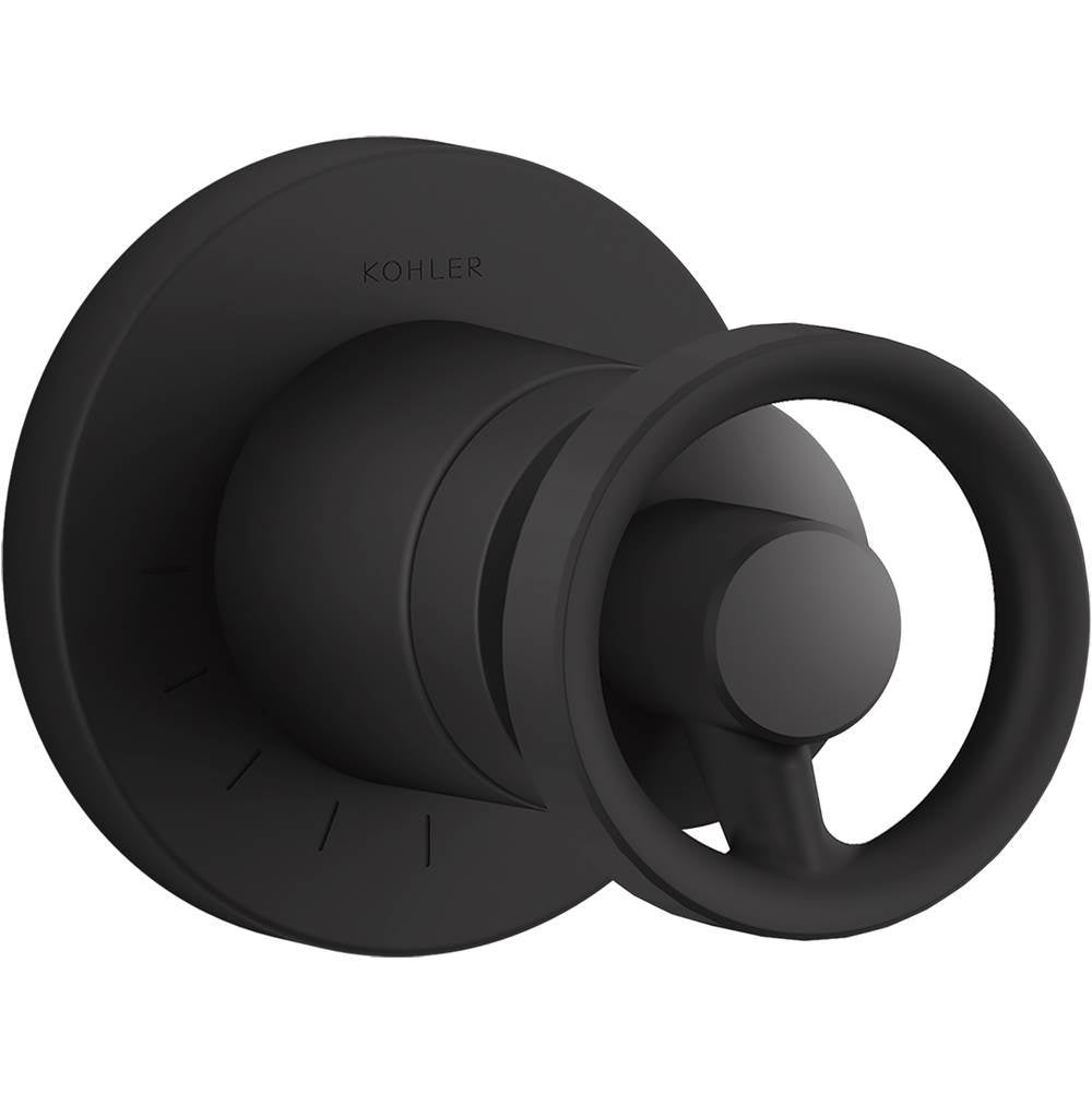 Components MasterShower volume control valve trim with Industrial handle