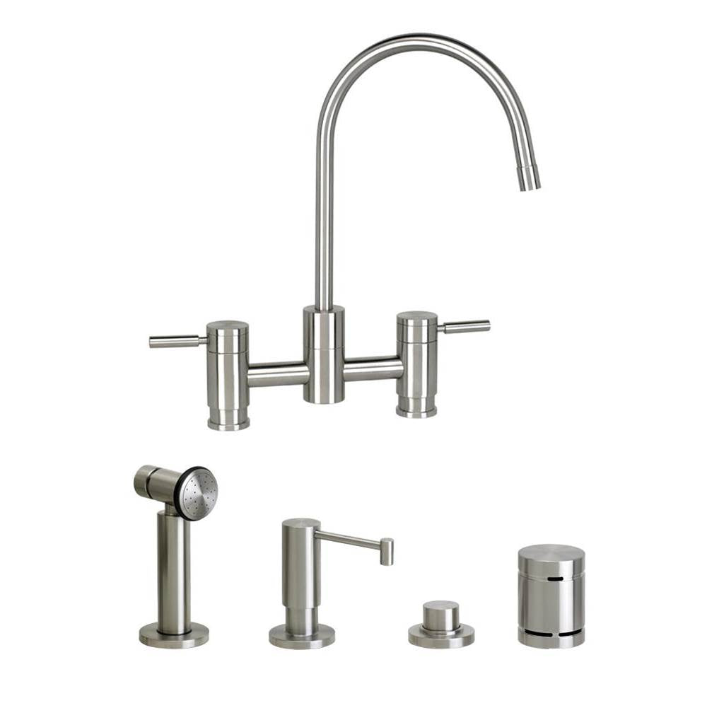 Parche Bridge Faucet - 4pc. Suite