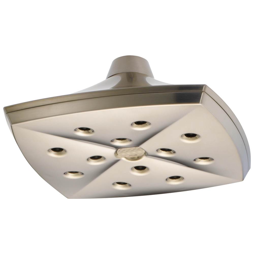 Charlotte H2OKinetic Square Raincan Showerhead