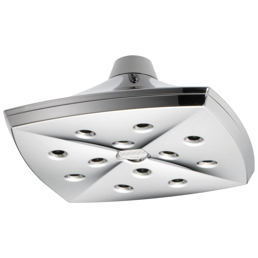 Charlotte H2OKinetic Square Raincan Showerhead