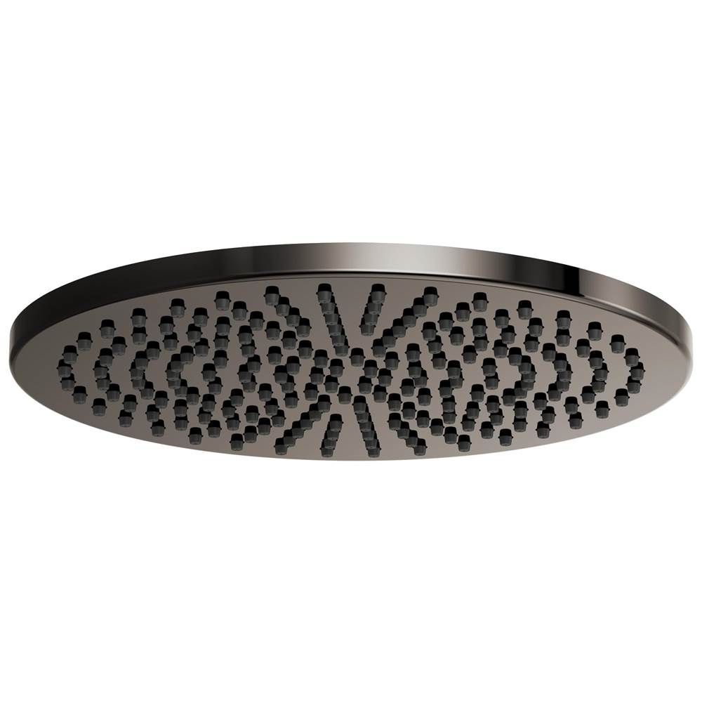 Universal Showering 10" Linear Round Single-Function Raincan Shower Head - 2.5 GPM