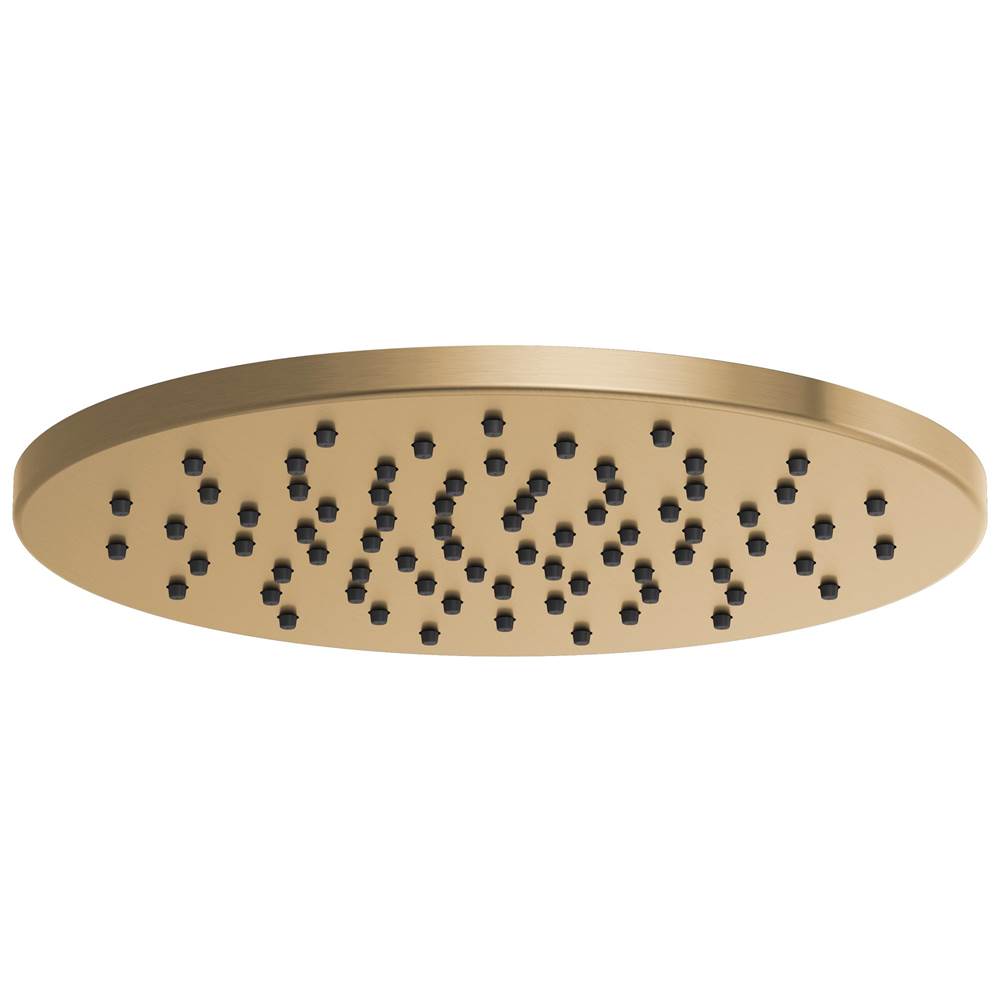Universal Showering 10" Linear Round Single-Function Raincan Showerhead