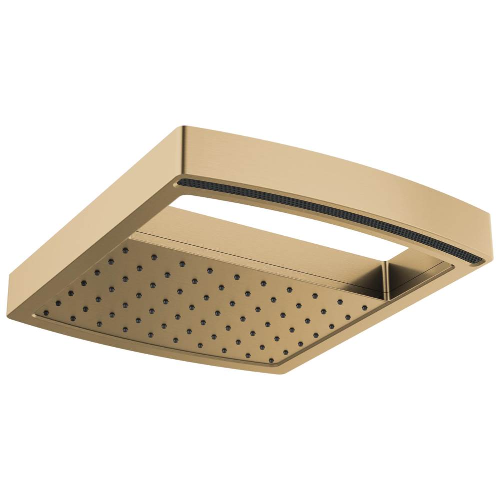 Frank Lloyd Wright 21" Single-Function Raincan Shower Head with Integrated Lighting - 2.5 GPM