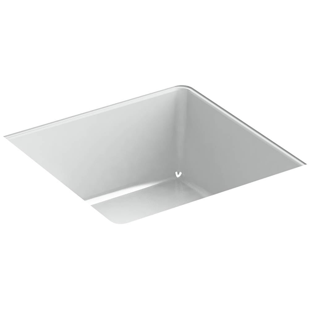 Verticyl 13" square undermount bathroom sink
