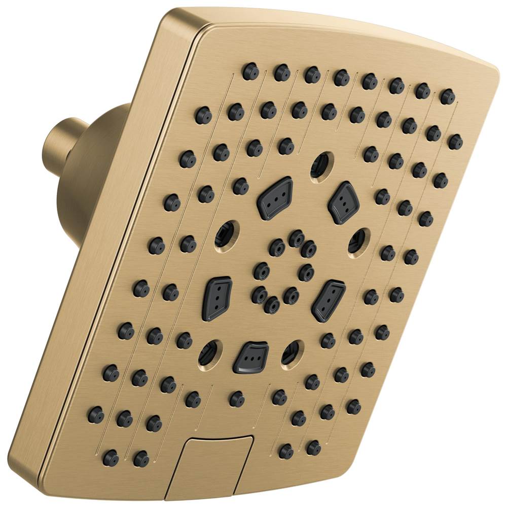 Litze 8" H2Okinetic<sup> </sup> Round Multi-Function Wall Mount Showerhead
