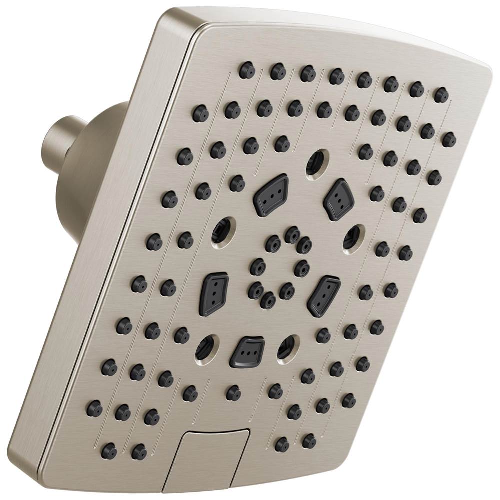 Litze 8" H2Okinetic<sup> </sup> Round Multi-Function Wall Mount Showerhead