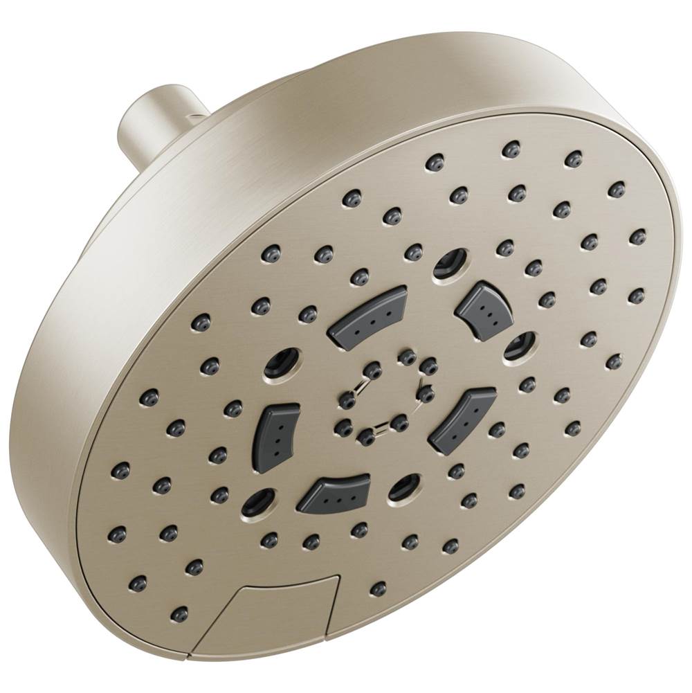 Universal Showering 7" Classic Round H2Okinetic Multi-Function Wall Mount Shower Head - 1.75 GPM