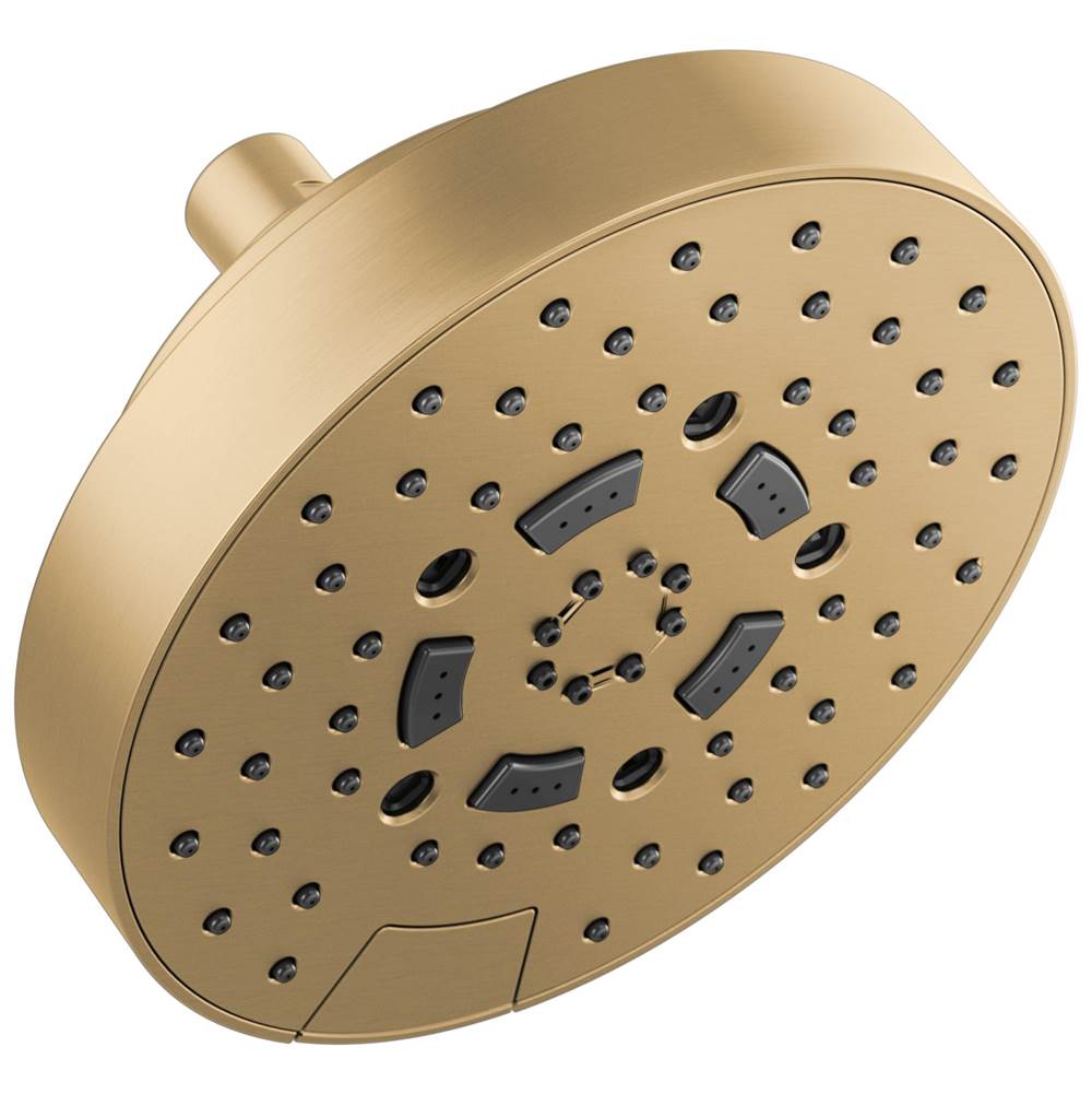 Universal Showering 7" Classic Round H2Okinetic Multi-Function Wall Mount Shower Head - 1.75 GPM