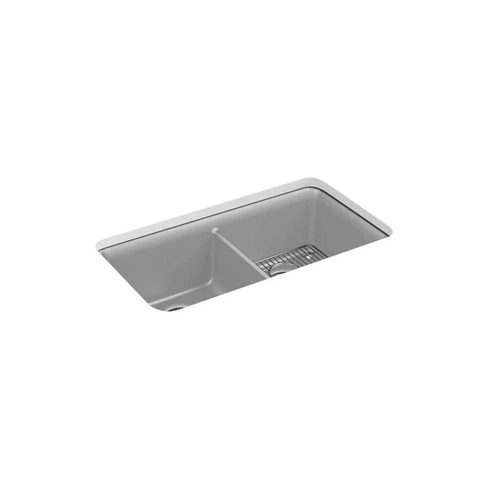 Cairn 33-1/2" undermount double-bowl kitchen sink