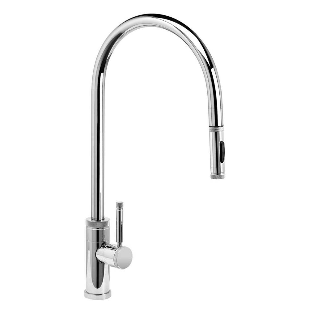 Industrial Extended Reach PLP Pulldown Faucet - Toggle Sprayer