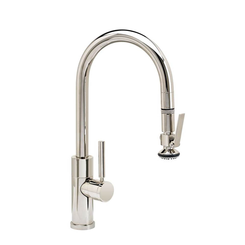 Modern Prep Size PLP Pulldown Faucet - Lever Sprayer