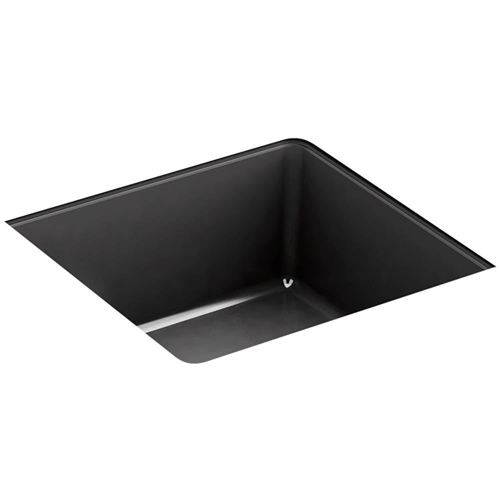 Verticyl 13" square undermount bathroom sink
