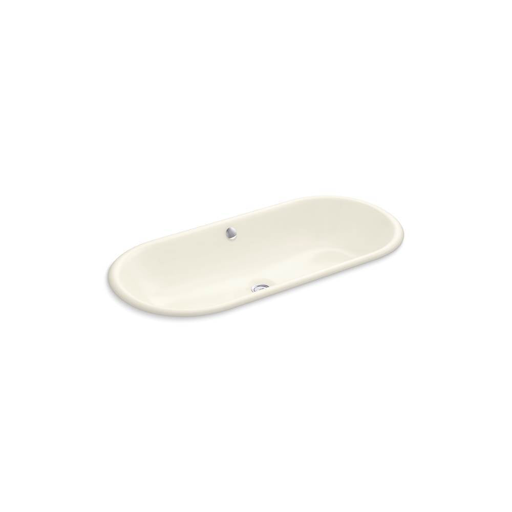 Iron Plains 33" oval drop-in/undermount bathroom sink