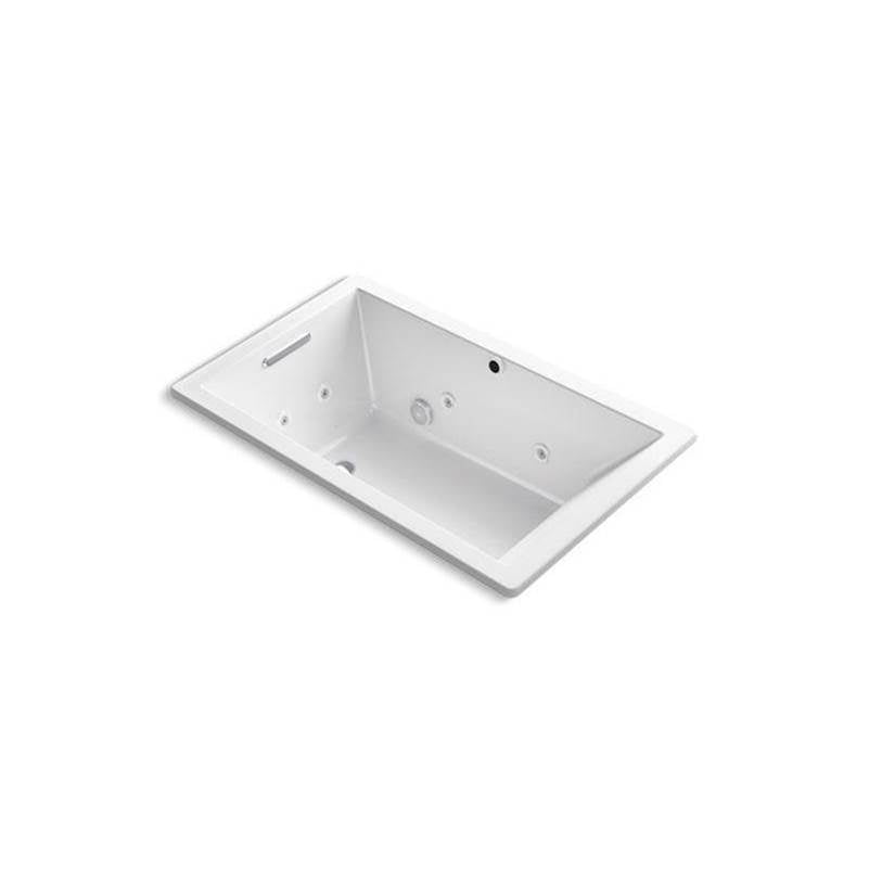 Underscore 60" x 36" drop-in Heated BubbleMassage air bath with whirlpool