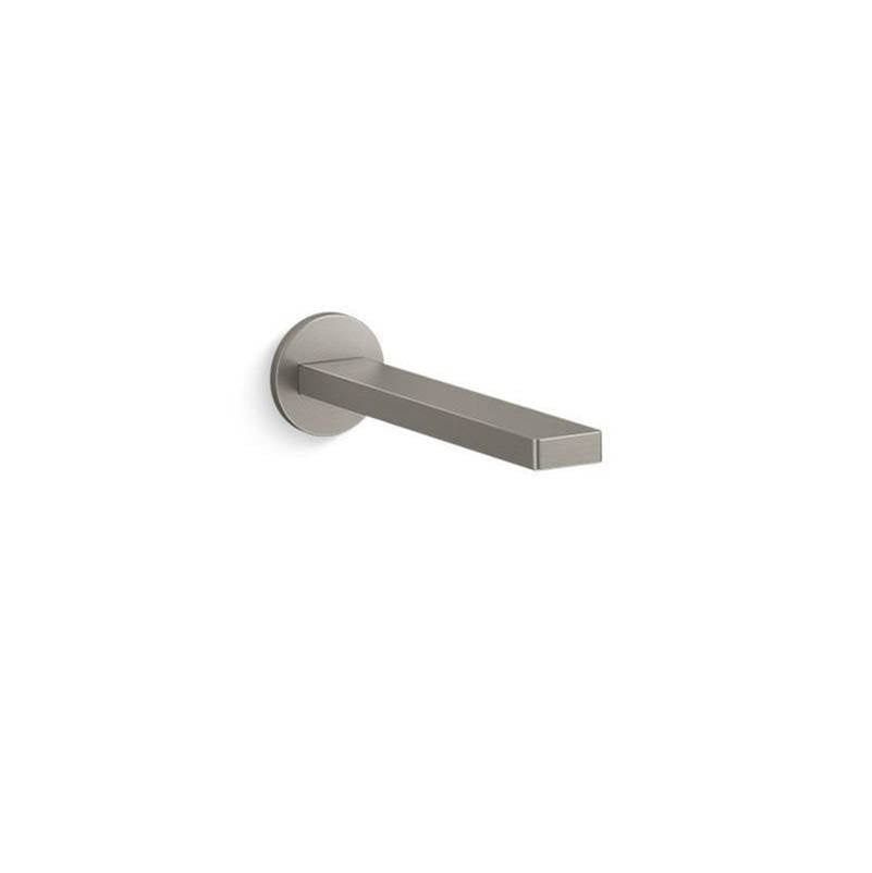 Composed Wall-mount touchless bathroom sink faucet with Kinesis sensor technology, DC-powered