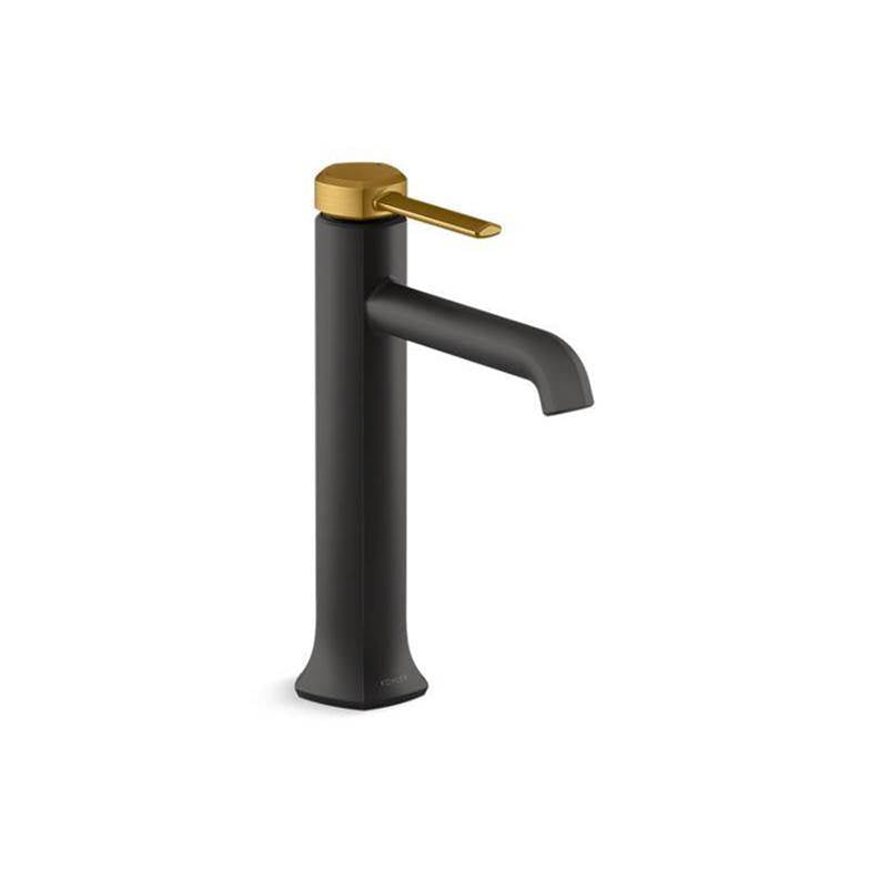 Occasion Tall single-handle bathroom sink faucet, 0.5 gpm