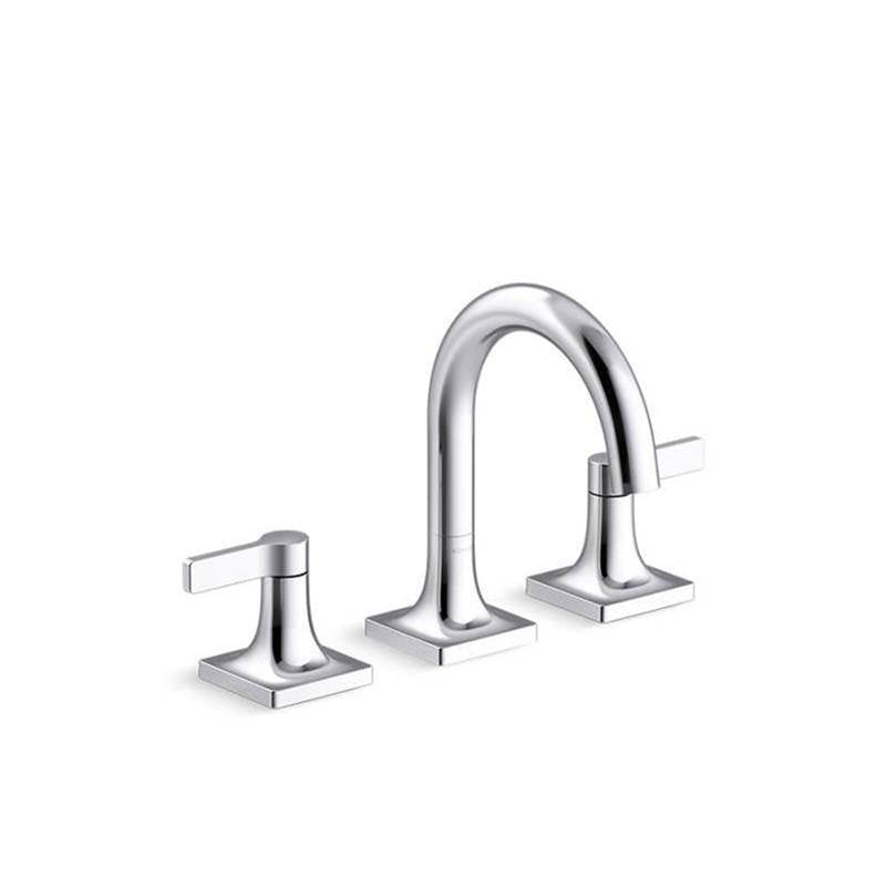 Venza Widespread bathroom sink faucet, 0.5 gpm