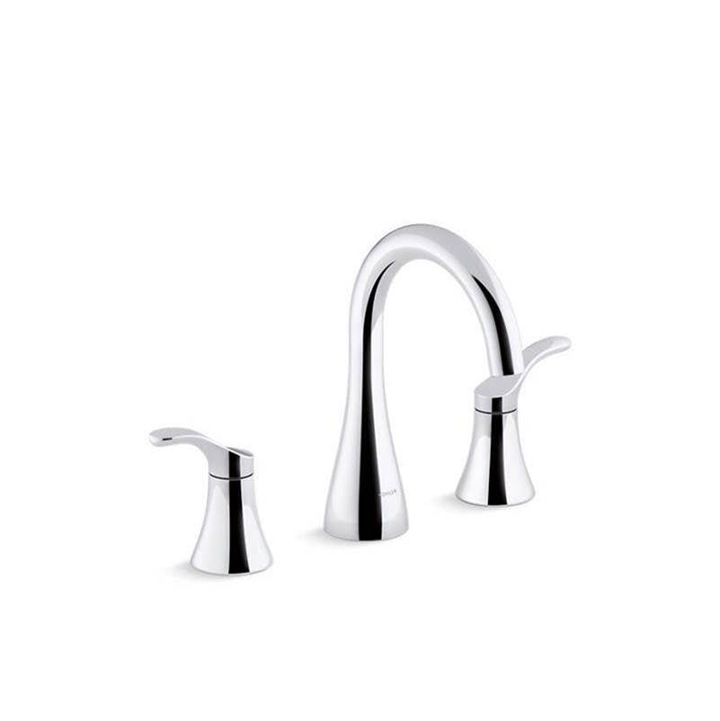 Simplice Widespread bathroom sink faucet, 0.5 gpm