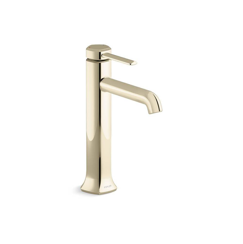 Occasion Tall single-handle bathroom sink faucet, 0.5 gpm