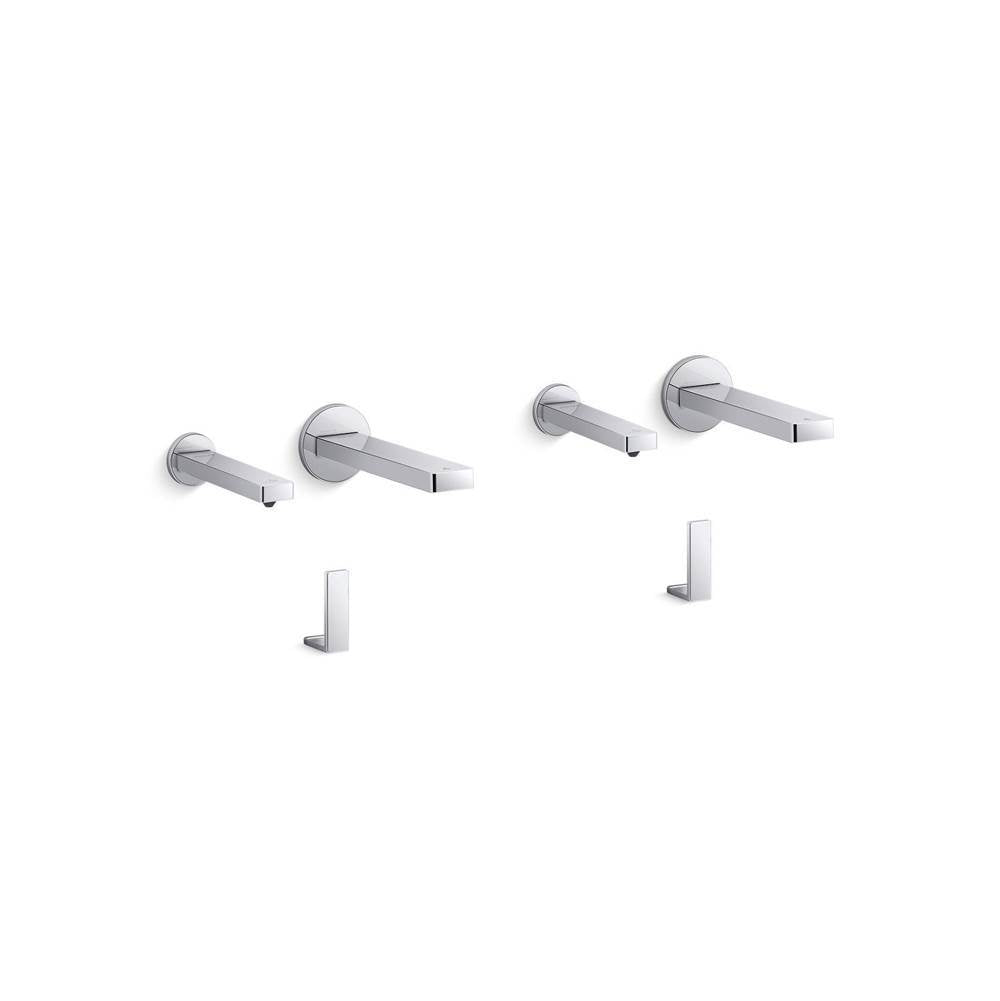 Composed Touchless lavatory faucets and soap dispensers with Kinesis sensor technology, AC-powered, 0.5 gpm