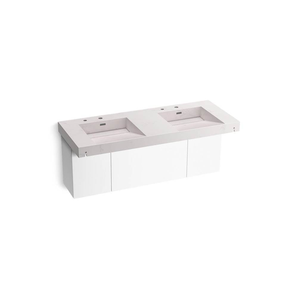 Constellation 60" wall-mount basin lavatory system
