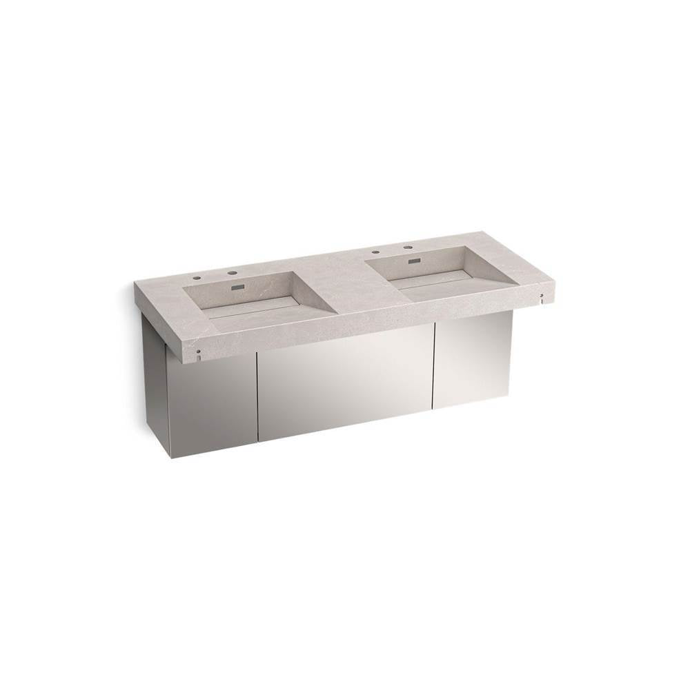 Constellation 60" wall-mount basin lavatory system