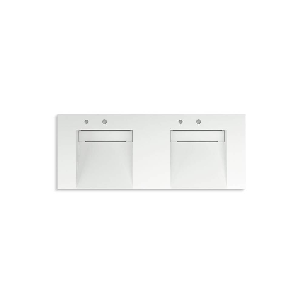 Constellation 60" wall-mount basin lavatory system