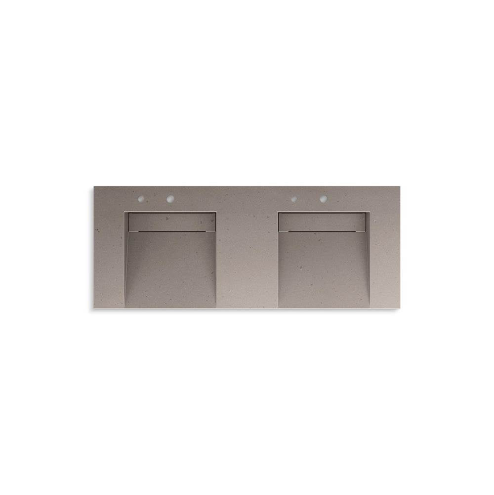 Constellation 60" wall-mount basin lavatory system