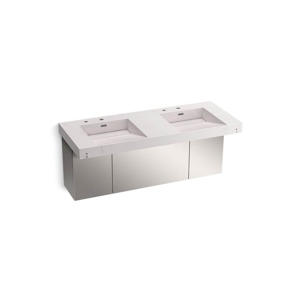 Constellation 60" wall-mount basin lavatory system