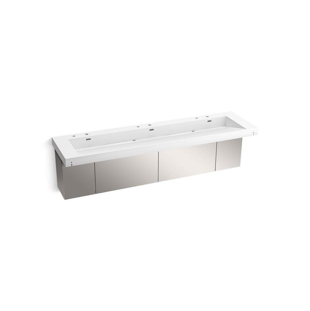 Constellation 90" wall-mount trough lavatory system
