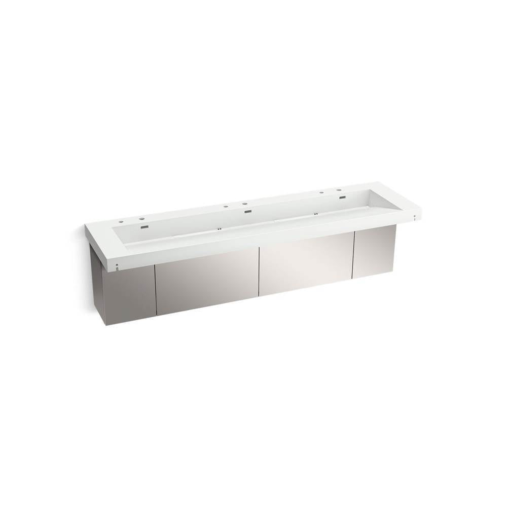 Constellation 90" wall-mount trough lavatory system