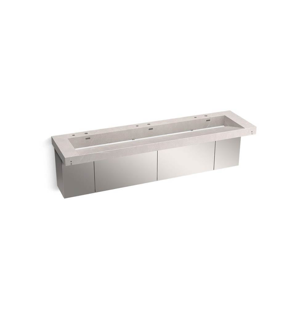 Constellation 90" wall-mount trough lavatory system