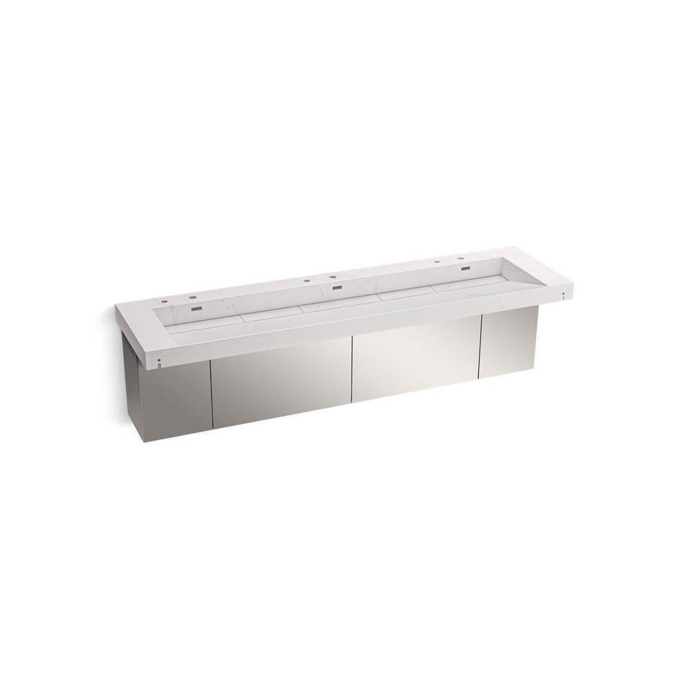 Constellation 90" wall-mount trough lavatory system
