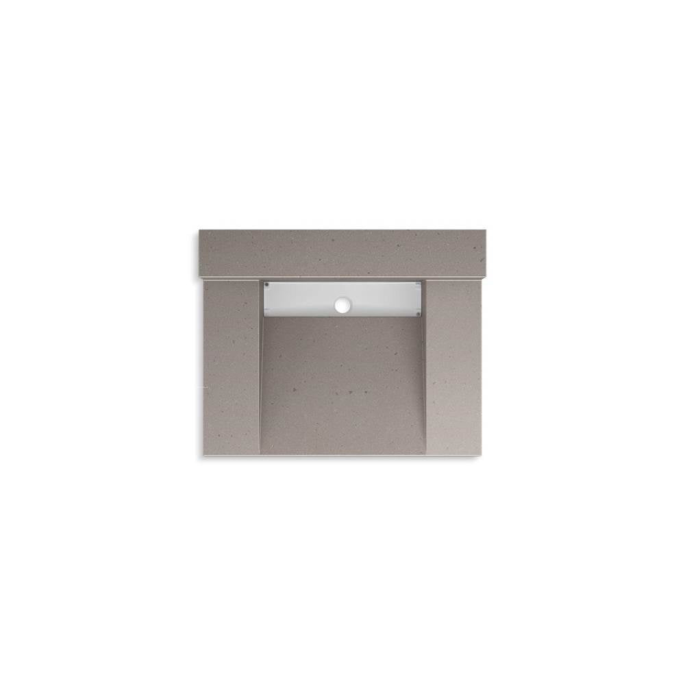 Constellation 30" wall-mount lavatory system with backsplash