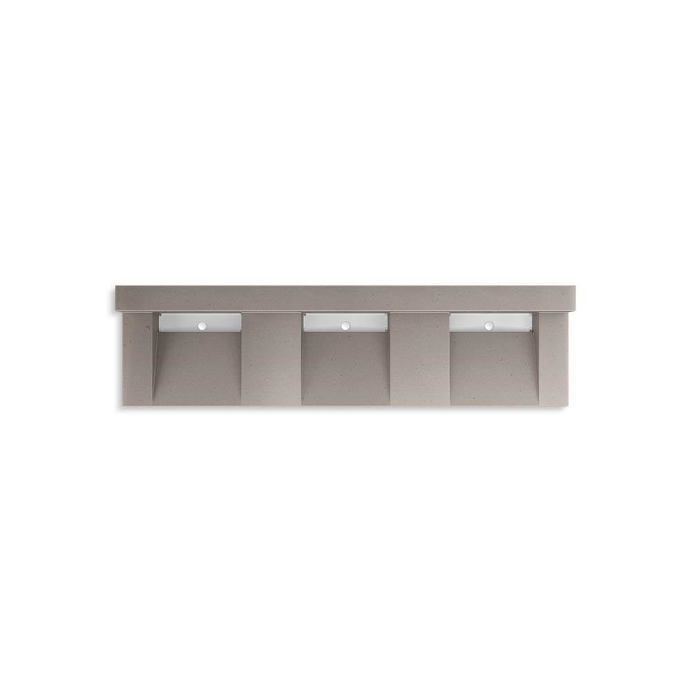 Constellation 90" wall-mount basin lavatory system with backsplash