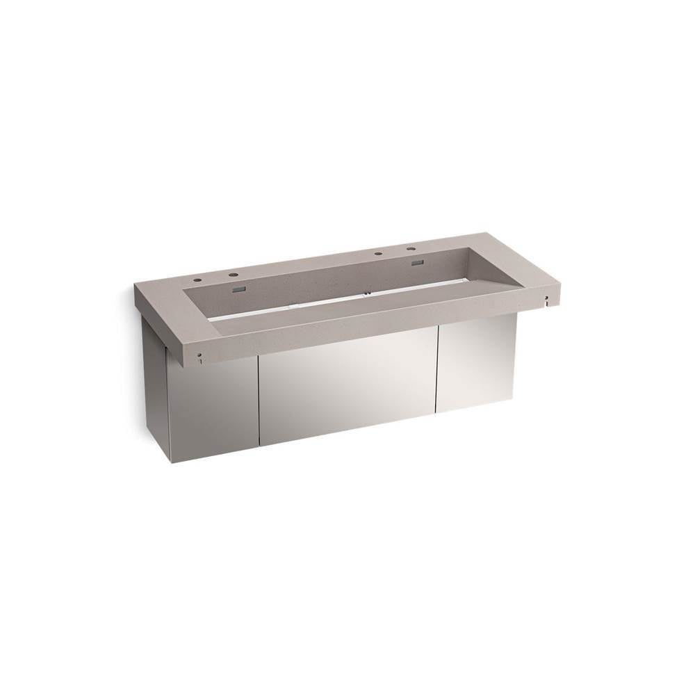 Constellation 60" wall-mount trough lavatory system