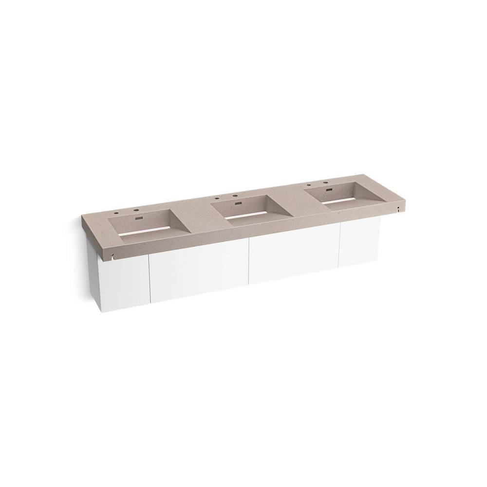 Constellation 90" wall-mount basin lavatory system