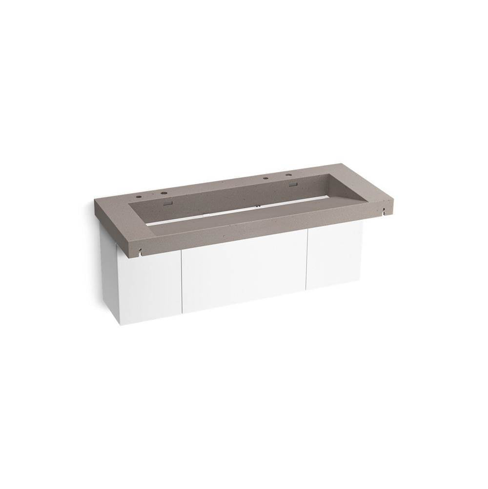 Constellation 60" wall-mount trough lavatory system
